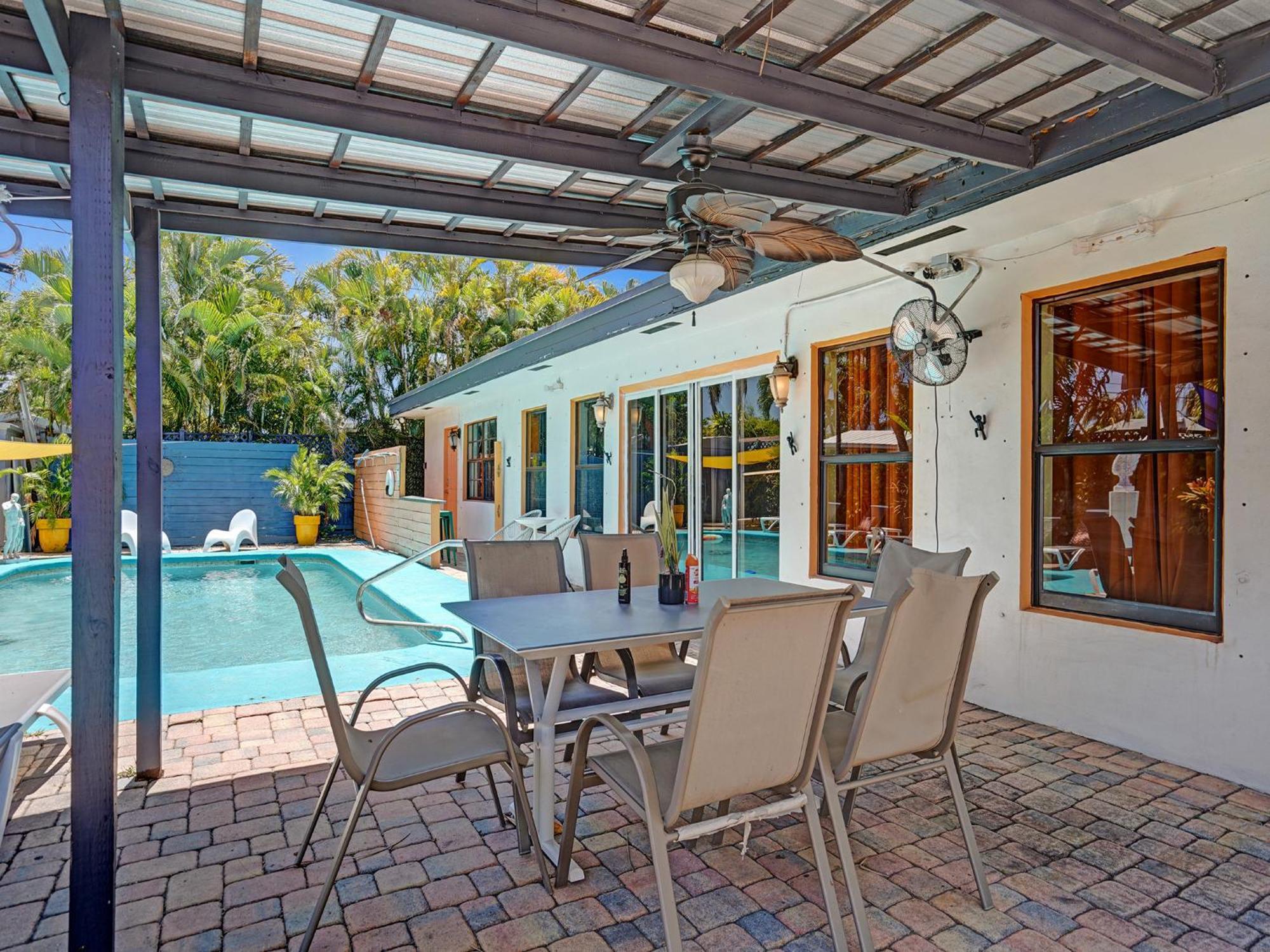 Large Gay Men'S 1 Bedroom W Gameroom Heated Pool Clothing Optional Oakland Park Exterior foto